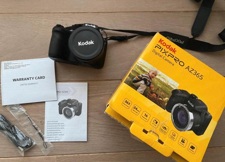 Kodak Pixpro AZ365, TV, Hi-fi & Vidéo, Appareils photo numériques, Comme neuf, Compact, Kodak, Enlèvement ou Envoi