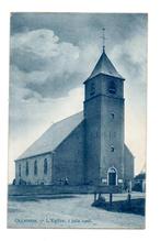 postkaart Ollignies - L'église 1 juin 1908, Enlèvement ou Envoi, Avant 1920, Affranchie, Hainaut