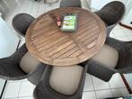 Degelijk tuinset Bristol, Tuin en Terras, Ophalen, 6 zitplaatsen, Teakhout, Zo goed als nieuw