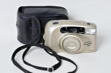 Yashica Zoomate 105. + hoesje (zilver) beschikbaar voor biedingen