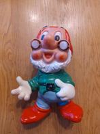 Doc uit sneeuwwitje, disney, rubber, Verzamelen, Ophalen of Verzenden, Sneeuwwitje of Doornroosje, Zo goed als nieuw, Overige typen