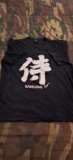 Samurai T Shirt, Maat 52/54 (L), Zwart, Ophalen of Verzenden, Japan Shine