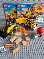 Lego 60252 Construction Bulldozer, Ophalen, Zo goed als nieuw, Complete set, Lego