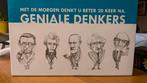 Geniale denkers, volledige collectie: 20 boeken. (De Morgen), Boeken, Ophalen, Zo goed als nieuw
