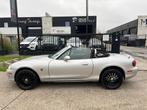 Mazda MX-5 1.6i Cabriolet Gekeurd, Autos, Mazda, 0 kg, Argent ou Gris, Cabriolet, Noir