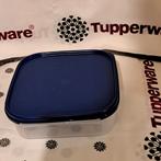 Tupperware ruimtespaarder vierkant Nieuw, Huis en Inrichting, Ophalen of Verzenden, Nieuw, Blauw
