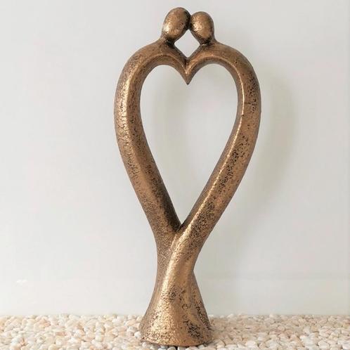 Jublileum beelden - paar in Brons - Zilver of Goud enz, Antiek en Kunst, Kunst | Beelden en Houtsnijwerken