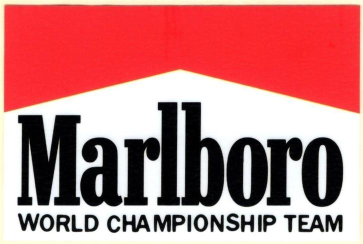 Marlboro World Championship Team sticker #1, Verzamelen, Stickers, Nieuw, Verzenden