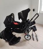 Poussette double, Kinderen en Baby's, Kinderwagens en Combinaties, Ophalen, Zo goed als nieuw