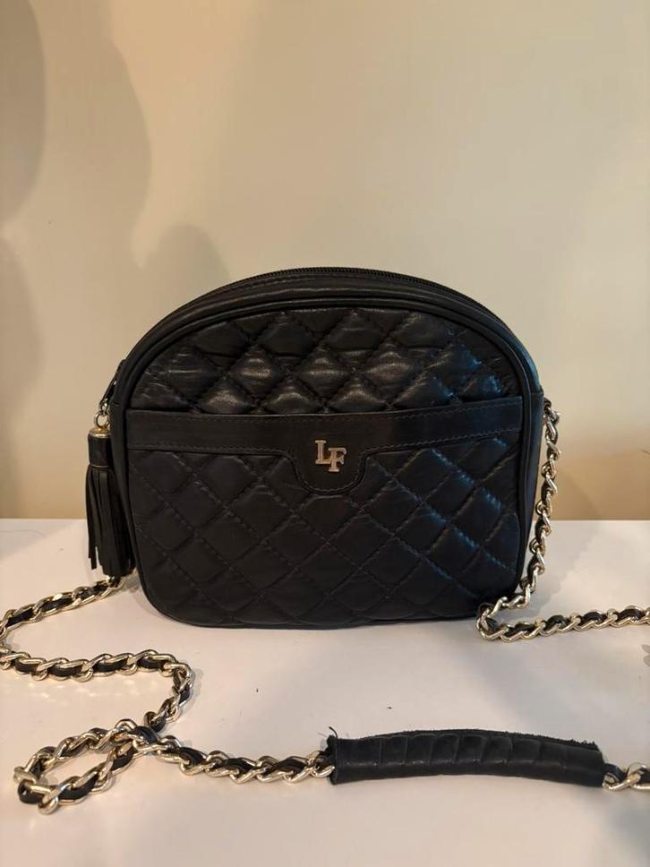 LOUIS FÉRAUD quilted lamsleer tasje, Handtassen en Accessoires, Tassen | Schoudertassen, Ophalen of Verzenden