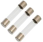 3 Glaszekeringen Glas Zekeringen 1,2A voor Gloeilamp, Ophalen of Verzenden, Nieuw