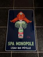 Emaille bord Spa Monopole, Collections, Enlèvement, Neuf, Panneau publicitaire