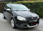 MAGNIFIQUE VW POLO CROSS/14 TDi/CLIM/GARANTIE, Auto's, Stof, Zwart, USB, Te koop