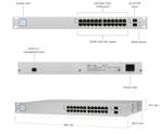 Ubiquiti UniFi US-24-250W (250W) 24p POE switch, Informatique & Logiciels, Commutateurs réseau, Utilisé
