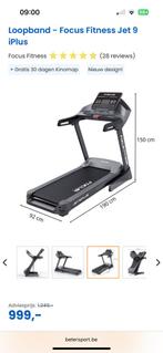 loopband fitness jet 9 i plus, Ophalen, Zo goed als nieuw, Loopband