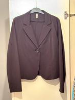 Veste blazer confortable marron/noir (M)., Neuf, Taille 38/40 (M), Enlèvement ou Envoi, Brun