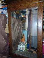 Miroir ancien en chêne 1,30 x 0,75, Rectangulaire, 50 à 100 cm, Enlèvement, 100 à 150 cm