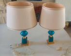 Vintage antiek nachtlamp per set, Ophalen of Verzenden, Gebruikt