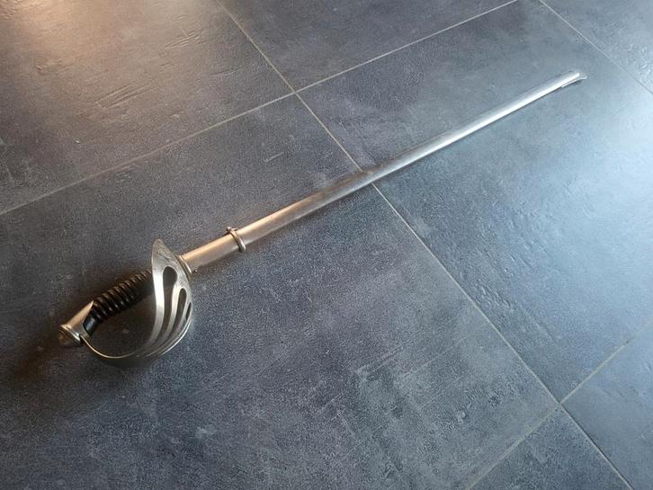Sabre officier infanterie modèle 1897, Hollande, Antiquités & Art, Antiquités | Argent & Or, Envoi