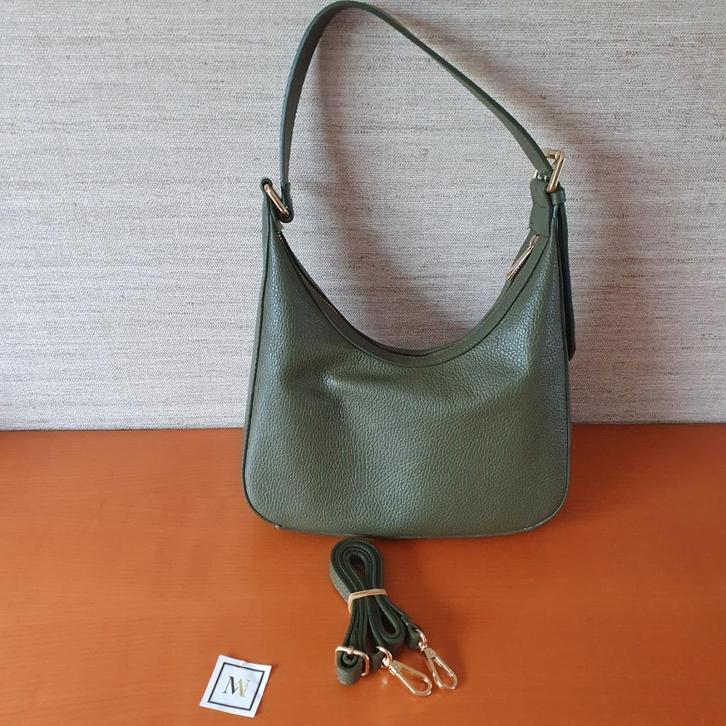 Mondieux Madame schoudertas – olijfgroen – nieuw, Bijoux, Sacs & Beauté, Sacs | Sacs à bandoulière, Neuf, Autres marques, Vert