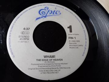 Wham! – The Edge Of Heaven / Wham! Rap '86 '7, Enlèvement ou Envoi, Single, Comme neuf, Pop