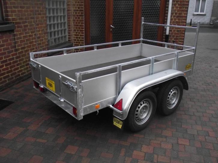 Nieuwe geremde bakaanhangwagens 2,8x1,5m te 9300 Aalst, Auto diversen, Overige Auto diversen, Ophalen