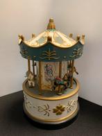 Oude carrousel muziek doos, Ophalen