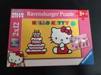 Puzzel Hello Kitty, 2x20st, Ophalen, 10 tot 50 stukjes, Zo goed als nieuw