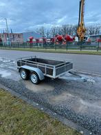 Dubbelas aanhangwagen 750kg, 253 x 127, Auto diversen, Aanhangers en Bagagewagens, Ophalen, Gebruikt