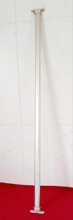 🪝 KLEDING STANG 🪝 Met opgang beugels. Aluminium. L. 107 cm, Huis en Inrichting, Kasten | Overige, Gebruikt, Ophalen of Verzenden