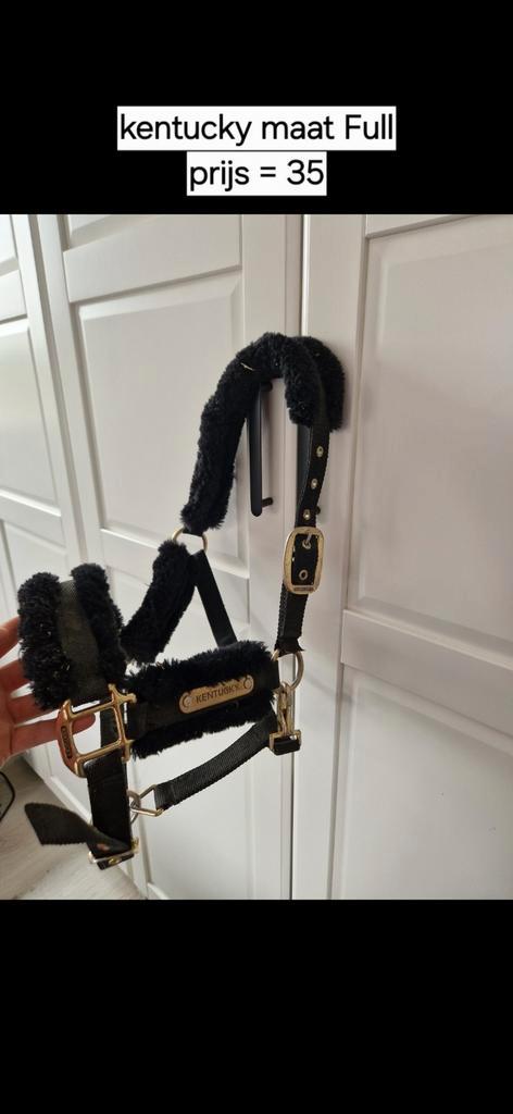 6 halsters , maat FULL, Dieren en Toebehoren, Paarden en Pony's | Hoofdstellen en Tuigage, Zo goed als nieuw, Ophalen