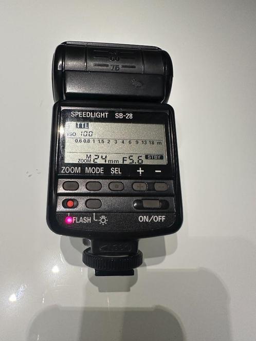 Nikon Speedlight SB-28 Flash, Audio, Tv en Foto, Foto | Flitsers, Gebruikt, Nikon, Kantelbaar, Ophalen