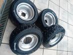 Kit 4 jantes Douglas route quad yamaha, Motoren, Ophalen, Gebruikt