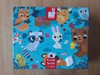 Janod voel puzzel Bosdieren, Ophalen, 10 tot 50 stukjes, Zo goed als nieuw, 2 tot 4 jaar