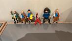 Tintin lot de figurines porte clé plastoy 1994, Ophalen, Kuifje, Gebruikt