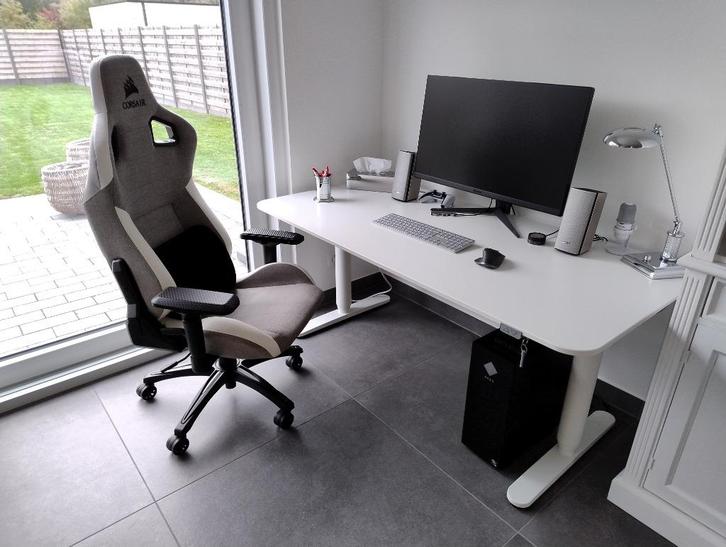 Verstelbare IKEA Zit/Sta Bureau → Nieuw met Garantie ⭐⭐⭐⭐⭐, Huis en Inrichting, Bureaus, Elektrisch, In hoogte verstelbaar, Ophalen