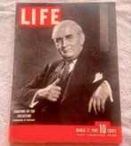 Life Magazine 11 Maart 1946 Senator vandenberg of Michigan, Verzamelen, Ophalen of Verzenden, 1940 tot 1960, Tijdschrift