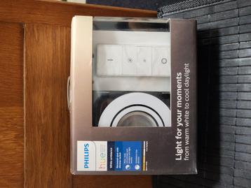 Phillips hue Inbouwspot met dimmer- white ambience-ongeopend beschikbaar voor biedingen