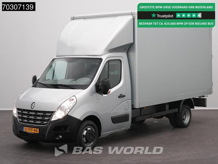 Renault Master 145PK Dubbellucht Trekhaak Achterdeuren Bakwa, Auto's, Bestelwagens en Lichte vracht, Bedrijf, Te koop, Achteruitrijcamera