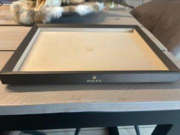 Rolex dealer presentatie tray 100% origineel. beschikbaar voor biedingen