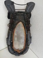 Oud paardengareel met spiegel, Antiek en Kunst, Ophalen