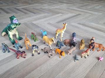 Wilde dieren- en dinosetje beschikbaar voor biedingen