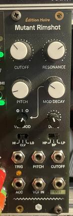 Eurorack, Mutant Rimshot, expert sleepers, Musique & Instruments, Enlèvement ou Envoi, Comme neuf, Autres marques