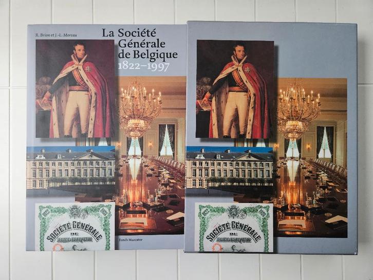 La Société Générale de Belgique 1822 - 1997, Livres, Histoire nationale, Comme neuf, Enlèvement ou Envoi