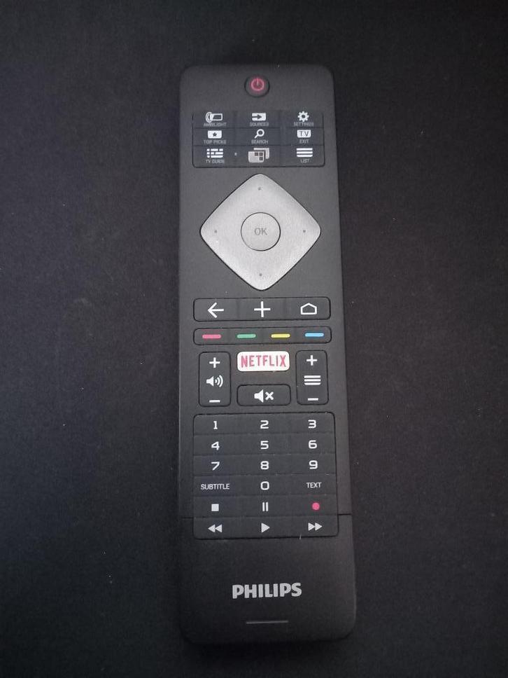 Télécommande originale Philips avec clavier 'Ambilight', TV, Hi-fi & Vidéo, Télécommandes, Utilisé, Originale, TV, Enlèvement ou Envoi
