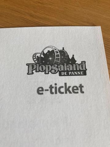1 ticket voor Plopsaland De Panne (geldig tot 2026)