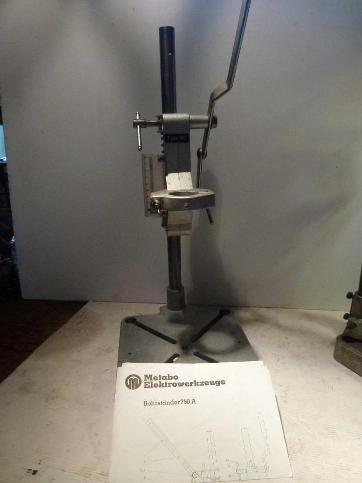 METABO boorstatief - type 790 nooit gebruikt, Hobby en Vrije tijd, Overige Hobby en Vrije tijd, Nieuw, Ophalen of Verzenden