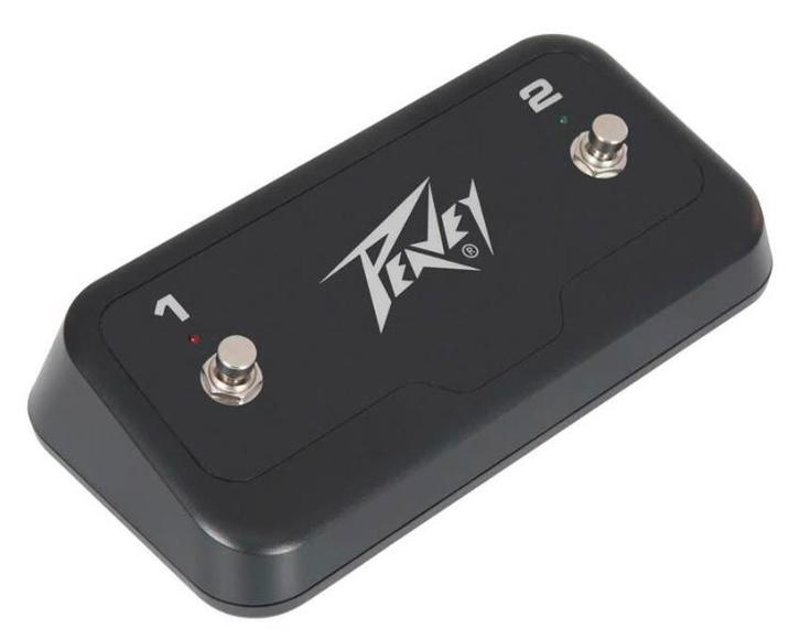 PEAVEY MULTI-PURPOSE 2 BUTTON FOOTSWITCH MET LED’s + KABEL, Muziek en Instrumenten, Effecten, Nieuw, Ophalen of Verzenden
