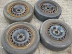 4 jantes   avec pneus  Renault, Ophalen of Verzenden, Gebruikt