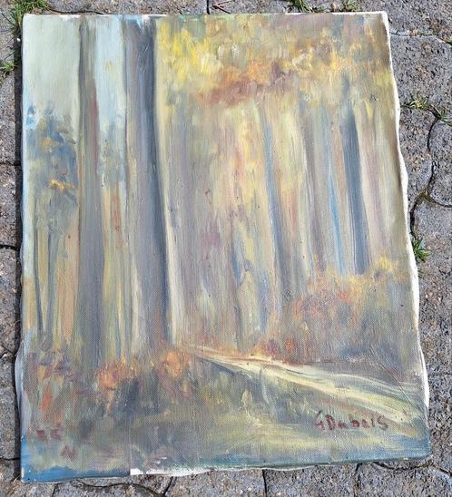 G.Dubois Wood Edge Paint (ter waarde van 200€), Antiek en Kunst, Kunst | Schilderijen | Klassiek, Ophalen of Verzenden